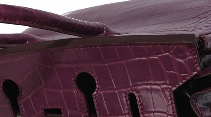 BIRKIN CASSIS CROCO - Image 10