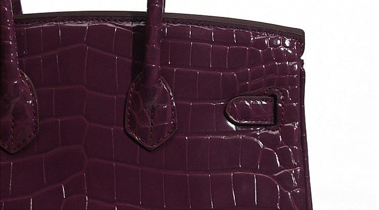 BIRKIN CASSIS CROCO - Image 9