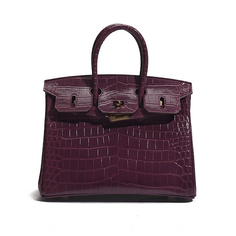 BIRKIN CASSIS CROCO